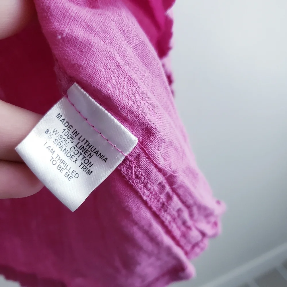 FLAX Slevless Mini Dress - Picture 7 of 7